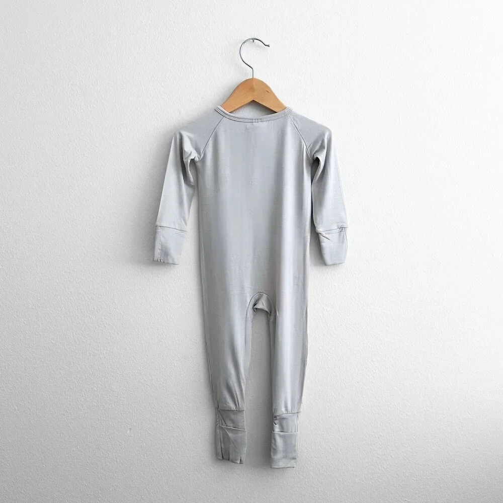 NWT Cute Baby Sleep N' Play Soft Bamboo Pajamas One-piece Bodysuits Set 18-24M